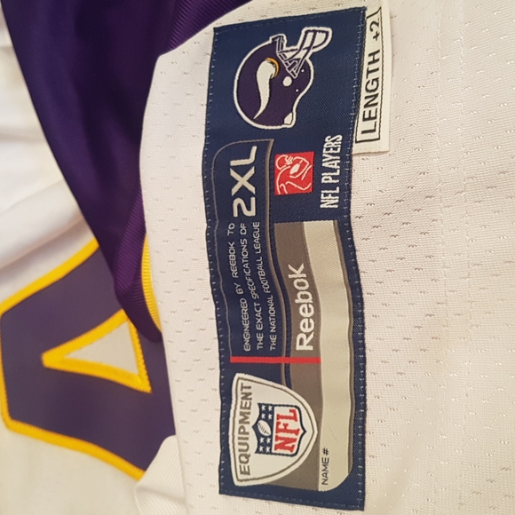 BNWT Authentic Reebok Brett Favre Jersey; 2XL - Picture 5 of 5